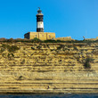 The Delimara Lighthouse is an active lighthouse on the island of Malta. It is the second lighthouse to be built on the Delimara point near Marsaxlokk