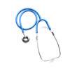 © Pixel-Shot - Modern stethoscope on white background