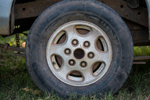 Old Rusty Wheel