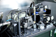 Motor And Hydraulic Pump To Build Complex Technical Systems