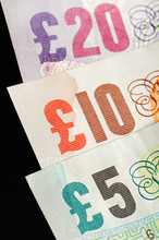 British Bank Notes, Close Up