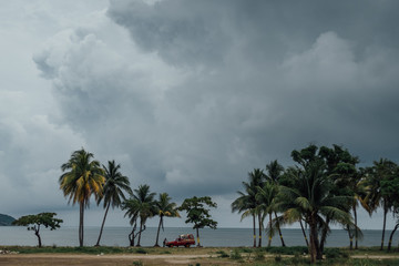 Haiti coast