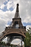 Fototapeta Paryż - Monument of Paris, the Eiffel Tower