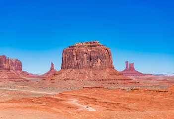 Poster - View from the John Ford Point in Monument Valley