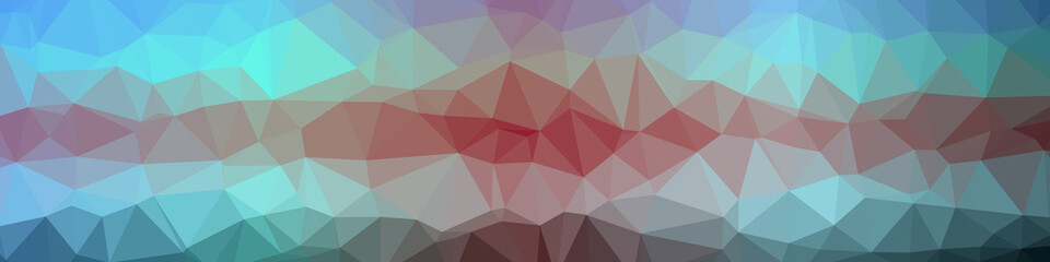 Abstract Trianglify gradient Generative Art background illustration