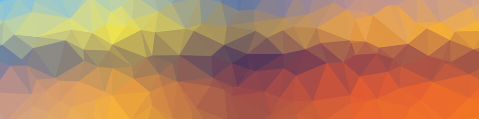 Abstract Trianglify gradient Generative Art background illustration