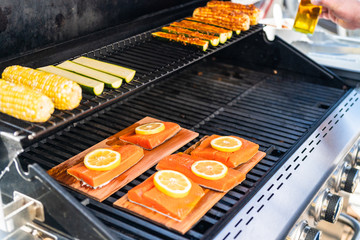 Canvas Print - Outdoor cooking