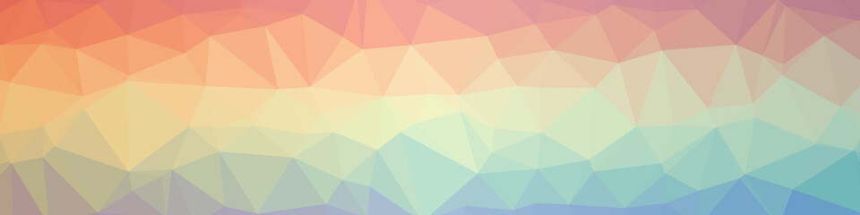 Abstract Trianglify gradient Generative Art background illustration