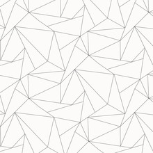 Geometric Vector Pattern, Repeating Asymmetry Linear Triangle Shape Or Polygon Triangle. Pattern Is Clean For Fabric, Wallpaper, Printing. Pattern Is On Swatches Panel.