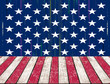 © Unclesam - american flag background with stars and stripes