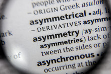 The Word Or Phrase Asymmetry In A Dictionary.