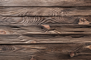 brown vintage wooden surface close up