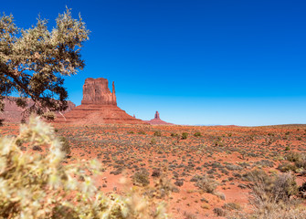 Poster - View from the John Ford Point in Monument Valley