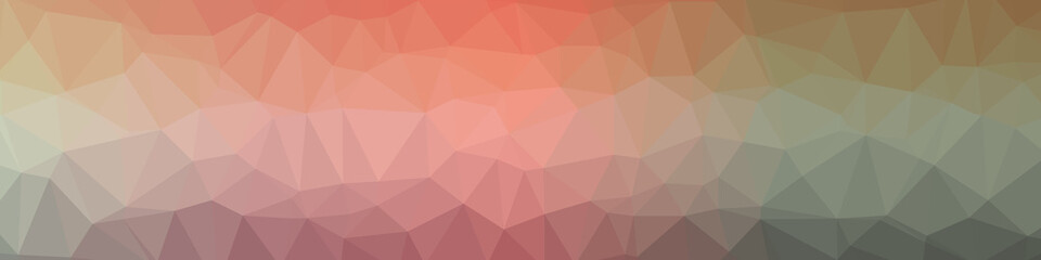 Abstract Low Polygon gradient Generative Art background illustration