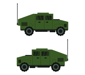 Wall Mural - military jeep