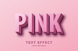 © amrikhsn - 3D pink Text effect, Editable text