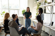 © fizkes - Diverse office workers listens team leader at group meeting