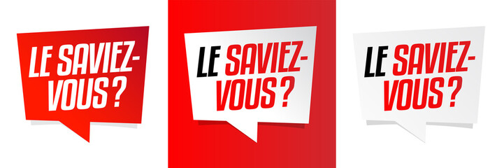 Sticker - Le saviez-vous ?