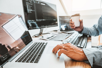 developing programmer development website design and coding technologies working in software company