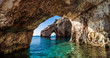 Blue Caves in Zakynthos Greece