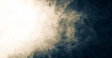 Wall Mural - abstract paint background with dark grey grunge texture. white copy space for text.