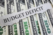 Budget Deficit news headline on money