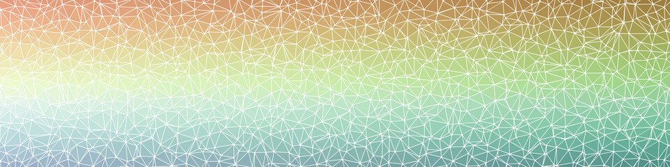 Abstract Low Polygon gradient Generative Art background illustration