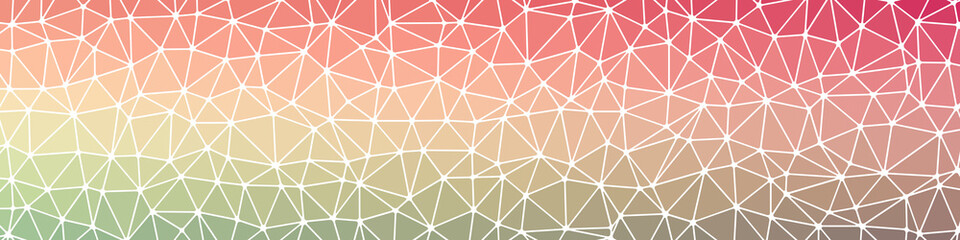 Abstract Low Polygon gradient Generative Art background illustration