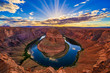© Wade - Sunset at Horseshoe Bend, Page, Arizona