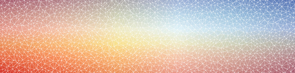 Abstract Low Polygon gradient Generative Art background illustration