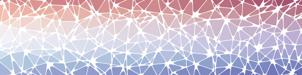 Abstract Low Polygon gradient Generative Art background illustration