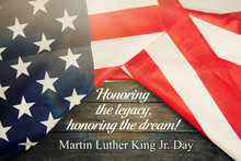 Martin Luther King Day Background	