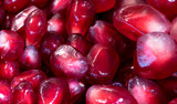 Fototapeta Tulipany - red currant background of cherries