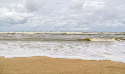 Sticker - beach scenery at Spiekeroog