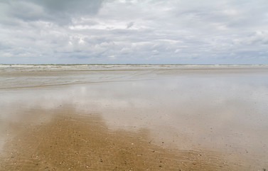 Wall Mural - beach scenery at Spiekeroog