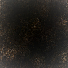 Grunge style scratched metal surface background with dark color tone.