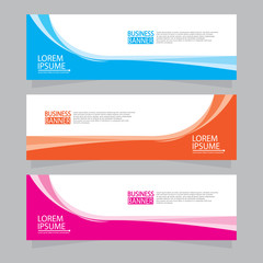 Banner background.modern template design.Vector illustration.