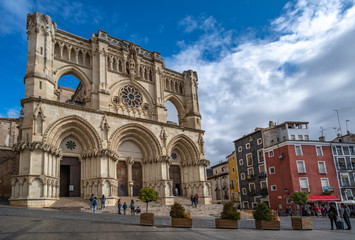 Wall Mural - Santa Maria and San Julian Cathedral of Cuenca, Spain.