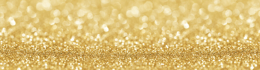 Shiny golden lights background