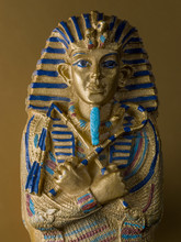 Figure Representing The Sarcophagus Of Tutankhamun,