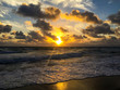 Sunrise Over the Sea from a South Florida Beach