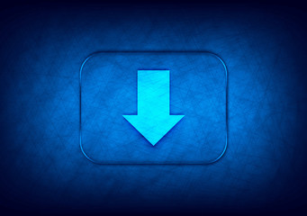 Wall Mural - Download icon abstract digital design blue background
