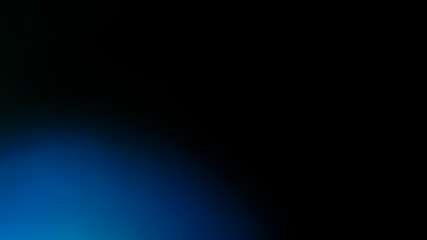Wall Mural - blue flare on a black background. beautiful light for design