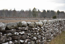 Old Traditional Dry Stone Wall