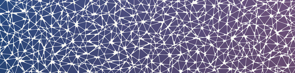 Abstract Low Polygon gradient Generative Art background illustration