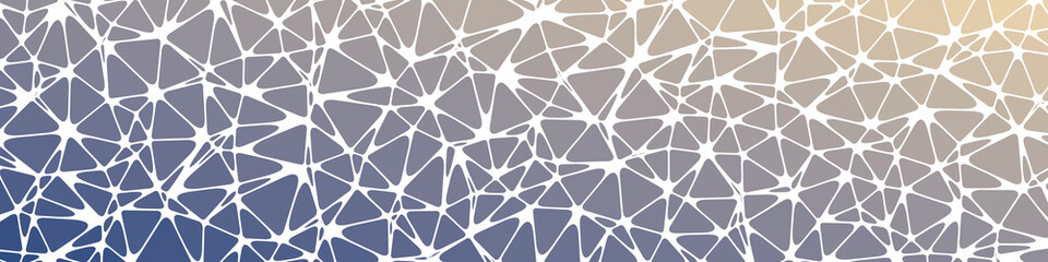 Abstract Low Polygon gradient Generative Art background illustration