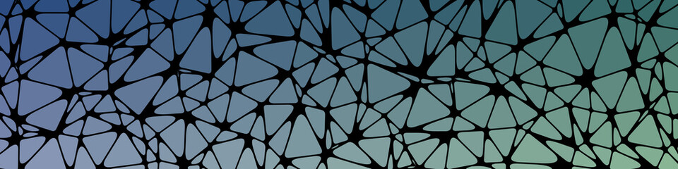 Abstract Low Polygon gradient Generative Art background illustration