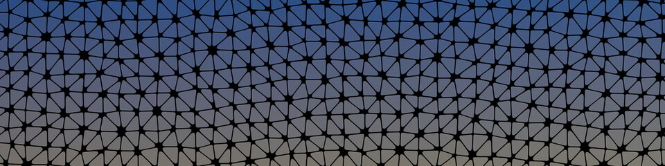 Abstract Low Polygon gradient Generative Art background illustration