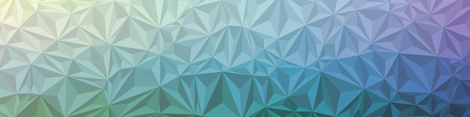 Abstract Low Polygon gradient Generative Art background illustration