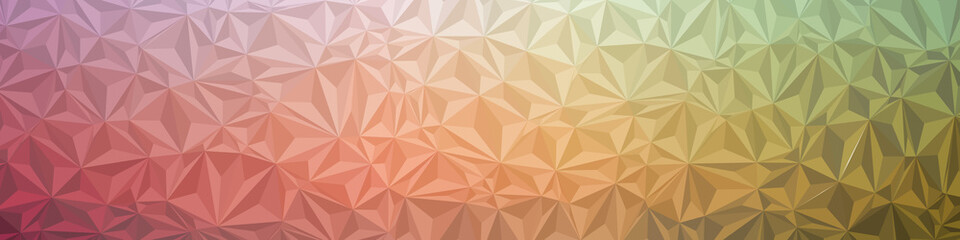 Abstract Low Polygon gradient Generative Art background illustration